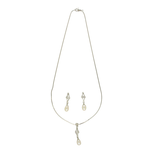 J Pearls Cally Pearl Pendant Set