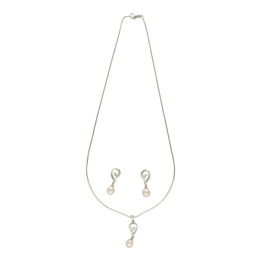 J Pearls Amora Pearl Pendant Set