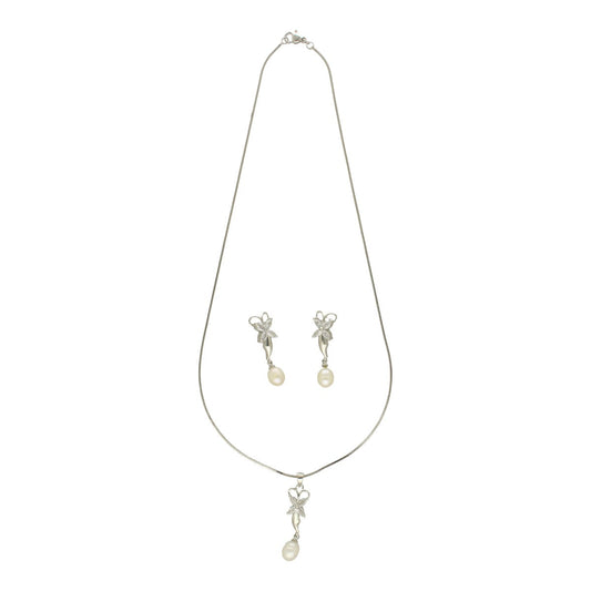 J Pearls Mylah Pearl Pendant Set