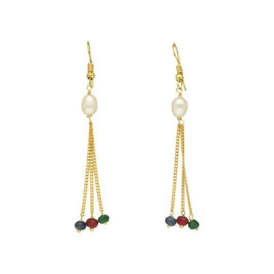 J Pearls Valeria Pearl Earrings - Swadesiicart