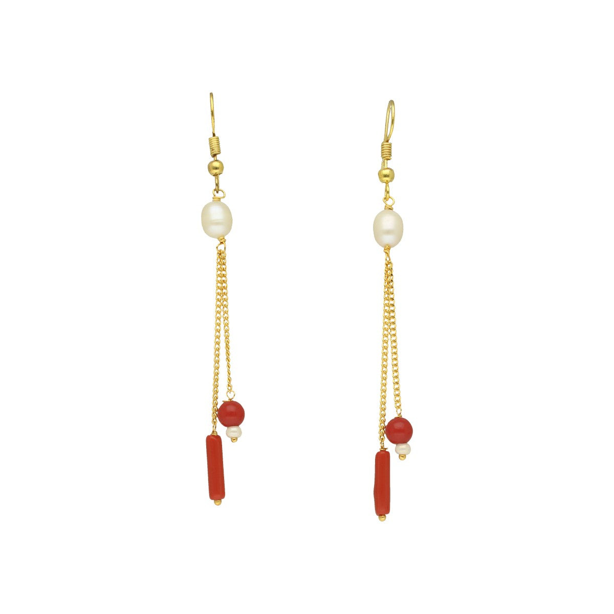 J Pearls Divin Pearl Earrings - Swadesiicart