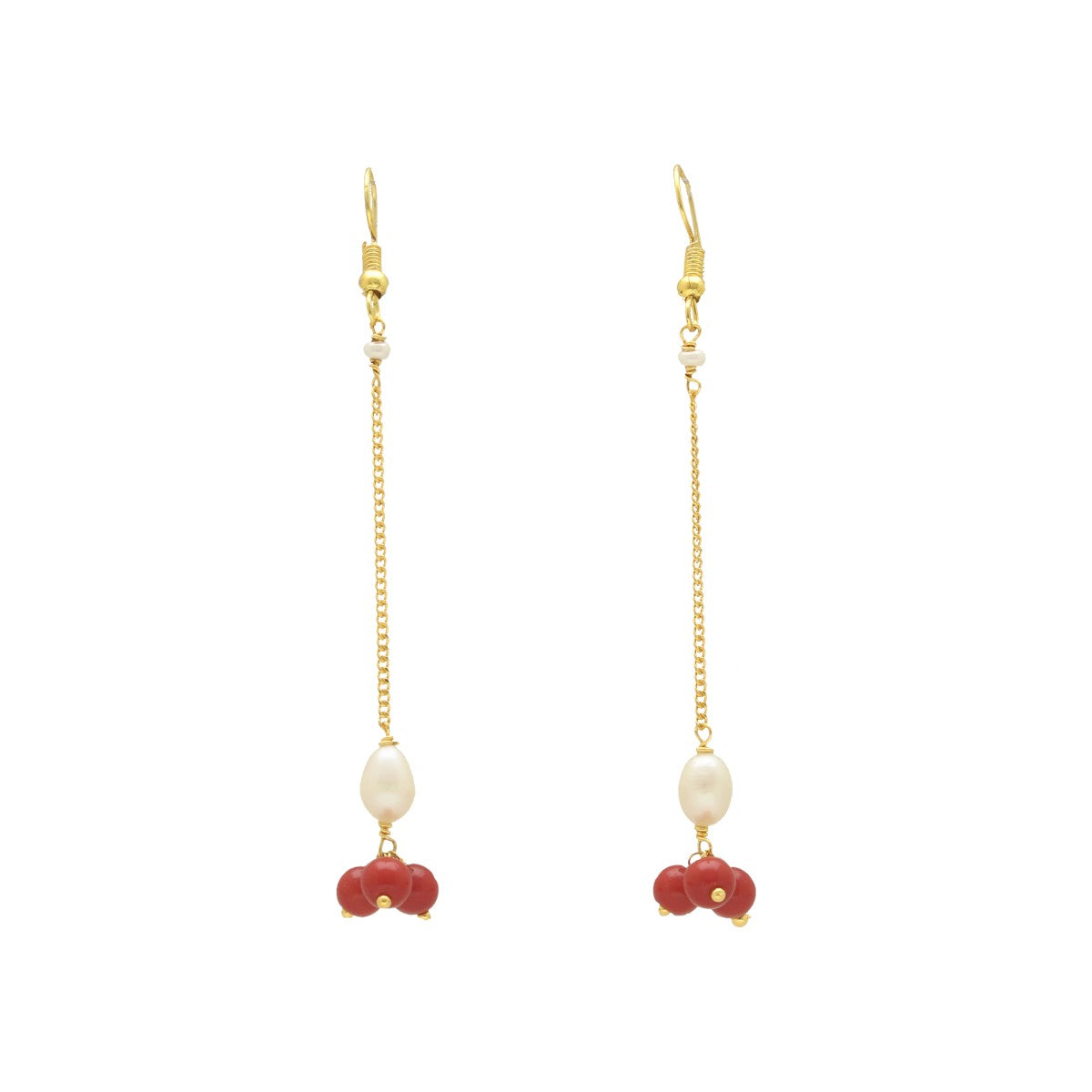 J Pearls Klara Pearl Earrings - Swadesiicart