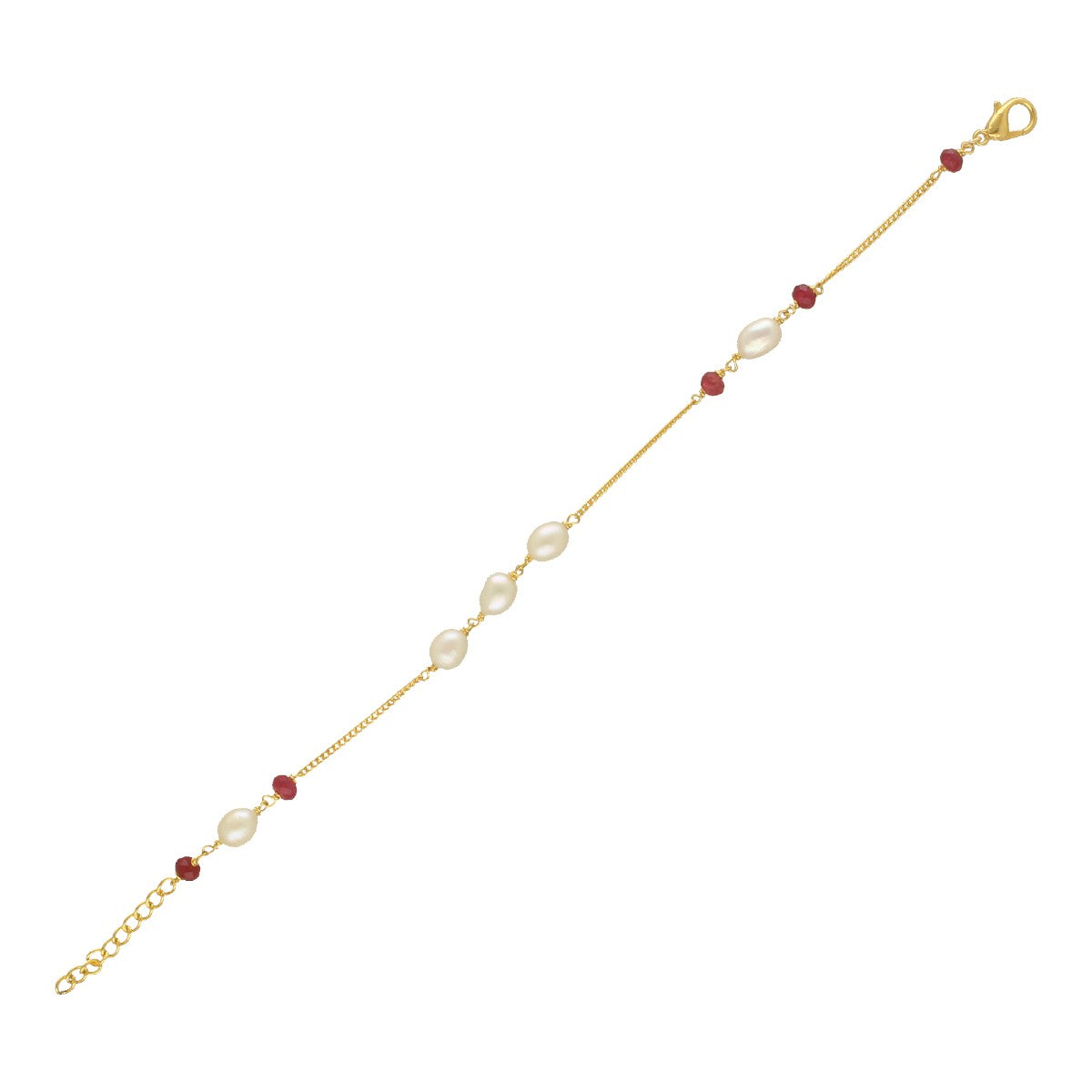 J Pearls The Mar Queen Pearl Bracelet - Swadesiicart