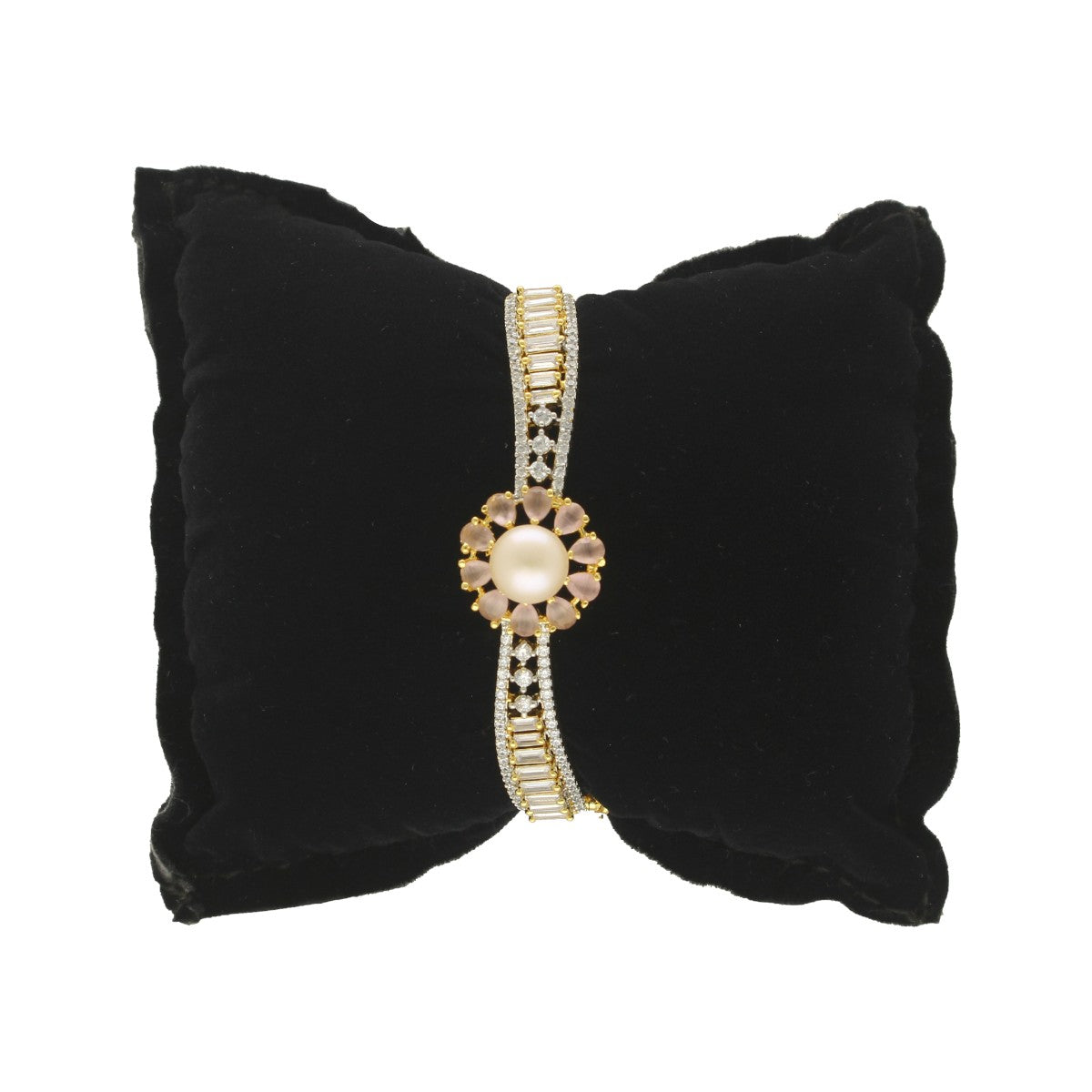 J Pearls Ethereal Queen Pearl Bracelet - Swadesiicart