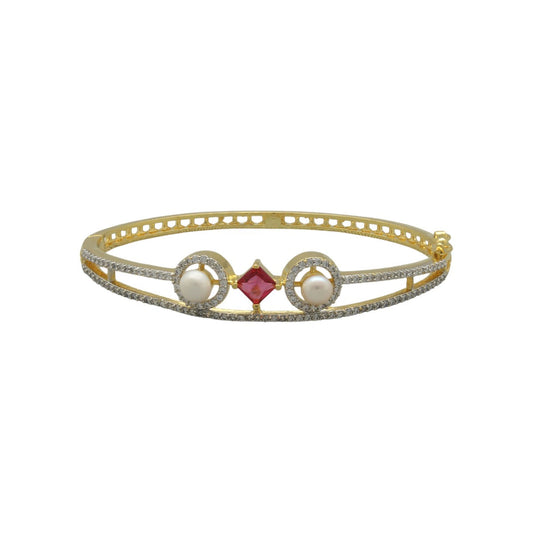 J Pearls Royal Celeste Pearl Bracelet - Swadesiicart