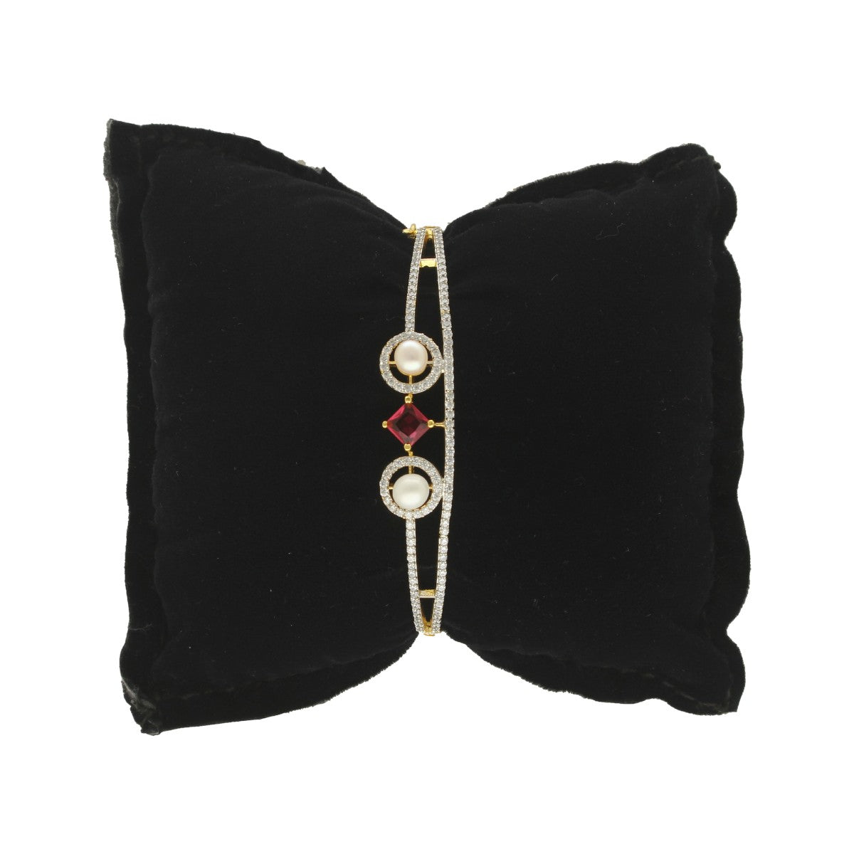J Pearls Royal Celeste Pearl Bracelet - Swadesiicart