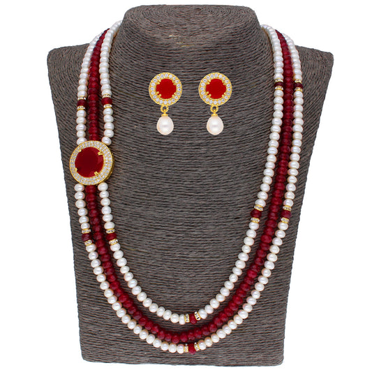 J Pearls Notable 3 String Necklace Set - Real Pearl Jewelry - J Pearls