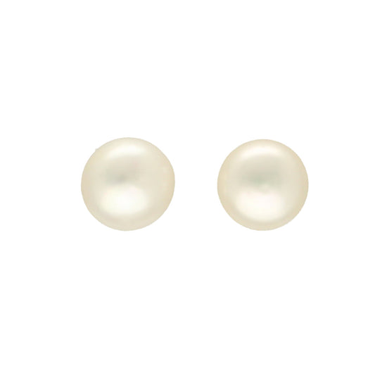 J Pearls Lavish 925 Sterling Silver Stud Earrings - Swadesiicart