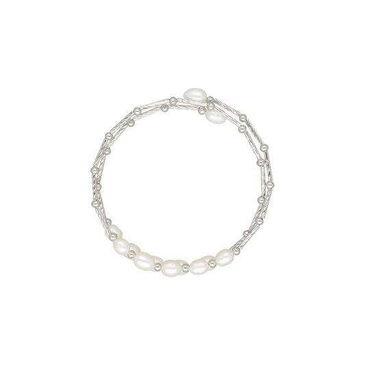 J Pearls Luxurious Pearl Bracelet - Swadesiicart