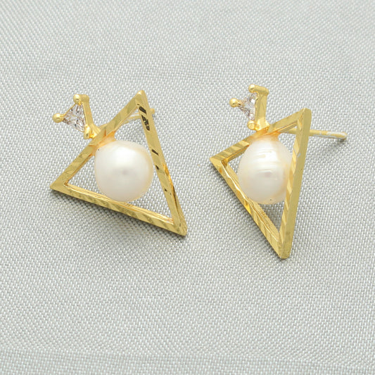 J Pearls Zara Pearl Earrings - Swadesiicart