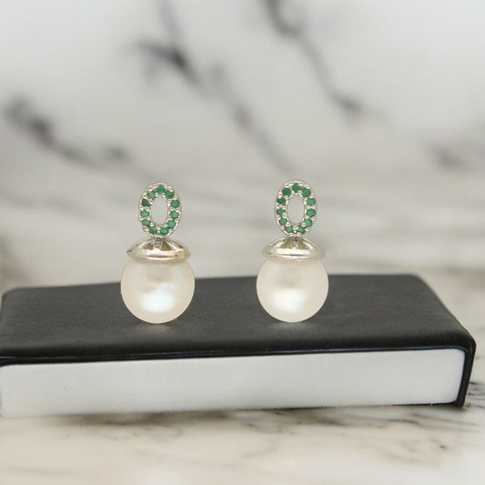 J Pearls Navishka Pearl Earrings - Swadesiicart