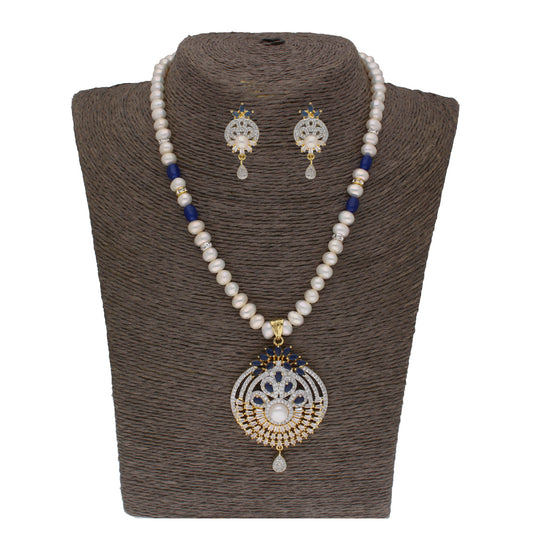 J Pearls Dakshita 1 Line Pearl Sets - Real Pearl Jewelry - J Pearls