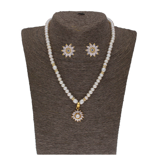 J Pearls Anahita 1 Line Pearl Sets - Real Pearl Jewelry - J Pearls