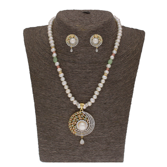 J Pearls Baani 1 Line Pearl Sets - Real Pearl Jewelry - J Pearls