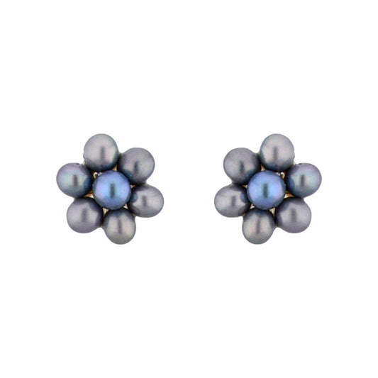 J Pearls Grey Pearl Earrings - Real Pearl Jewelry - J Pearls