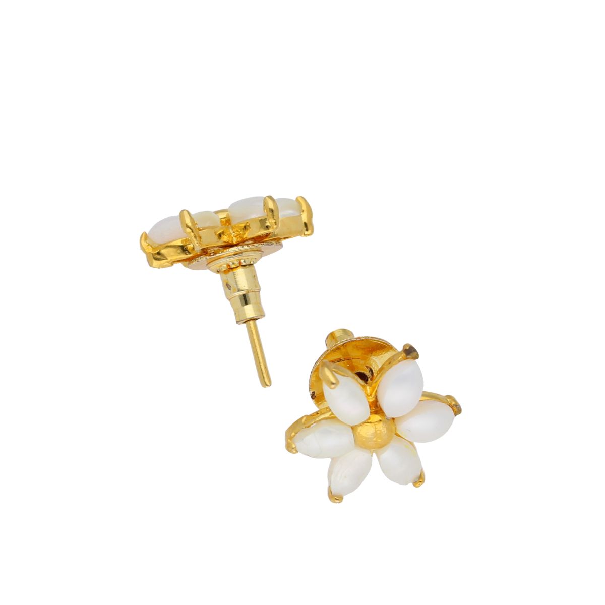 J Pearls Adore Pearl Earrings - Real Pearl Jewelry | Swadesiicart