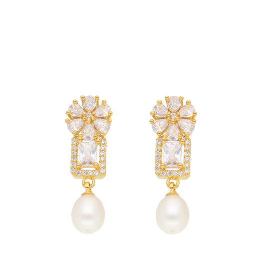 J Pearls Babita Pearl Earrings - Real Pearl Jewelry - J Pearls