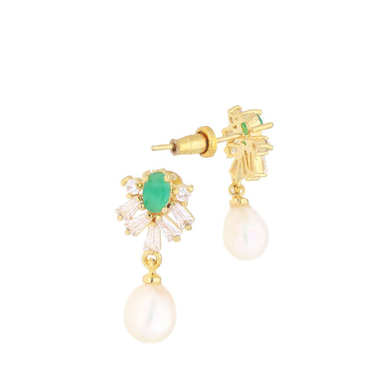 J Pearls Kitti Pearl Earrings - Real Pearl Jewelry | Swadesiicart