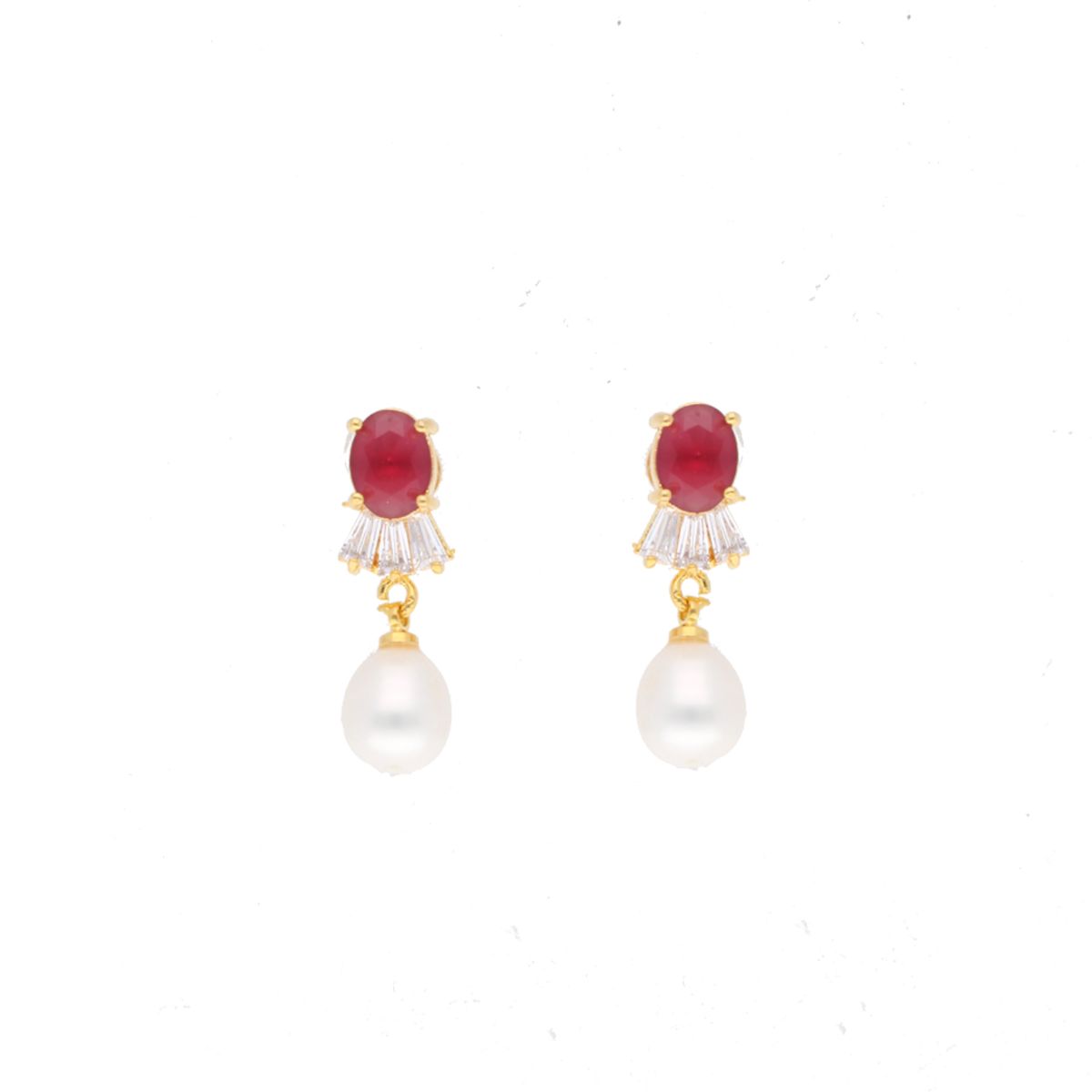 J Pearls Habi Pearl Set - Real Pearl Jewelry - Swadesiicart