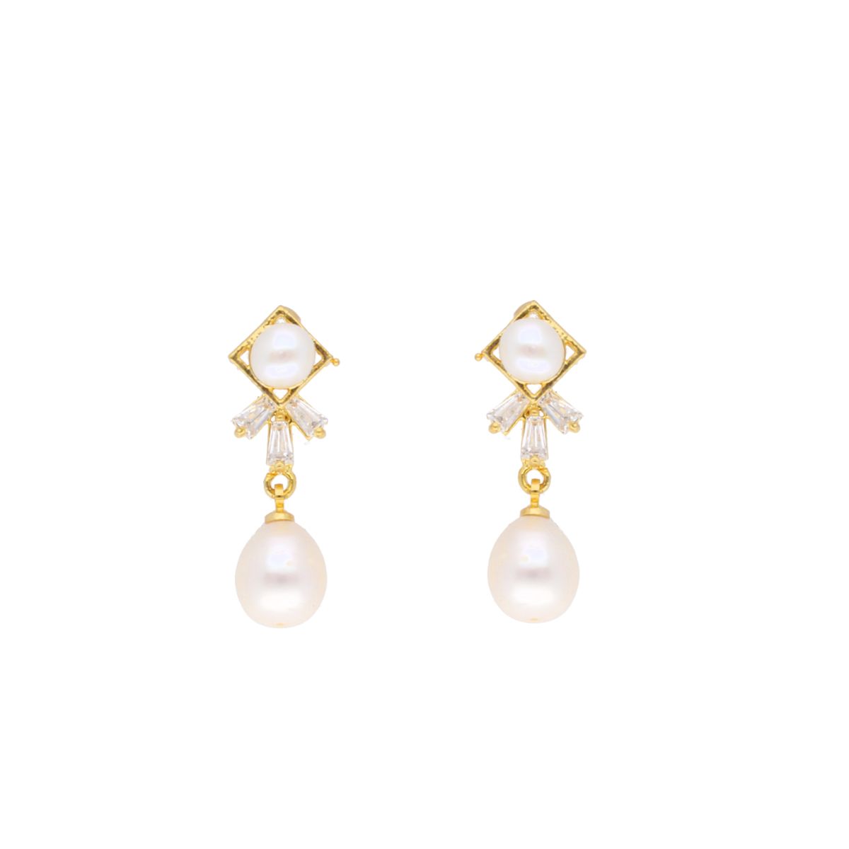 J Pearls Yashvi Pearl Set - Real Pearl Jewelry - Swadesiicart