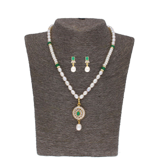 J Pearls Eeshika Pearl Set - Real Pearl Jewelry - J Pearls