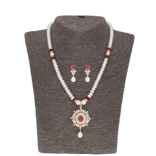 J Pearls Abdhija Pearl Set - Real Pearl Jewelry - J Pearls