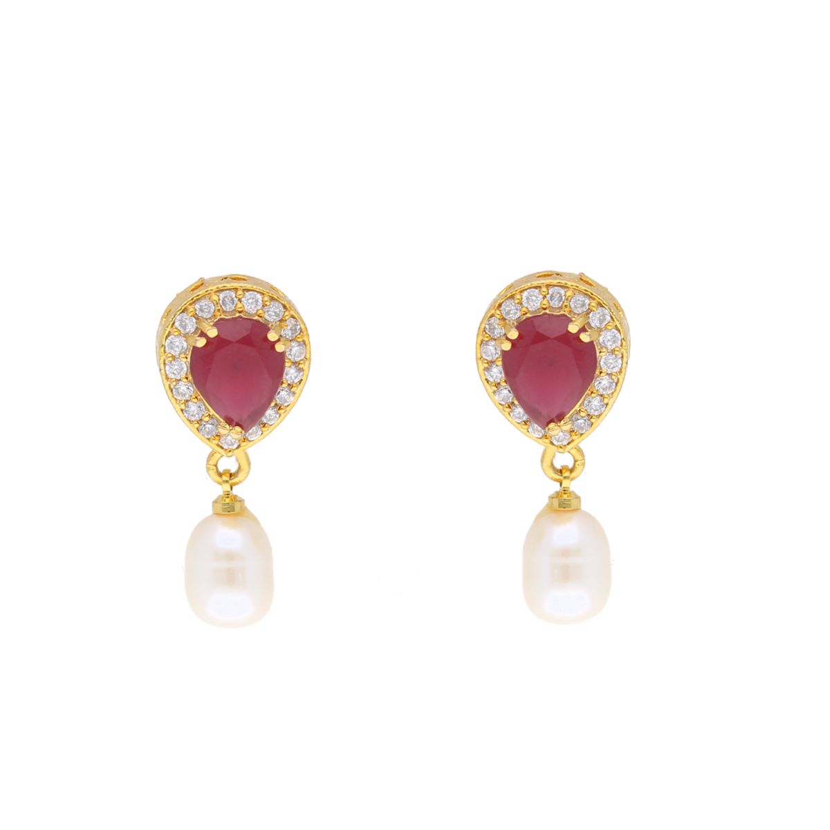 J Pearls Babay Pearl Set - Real Pearl Jewelry - Swadesiicart