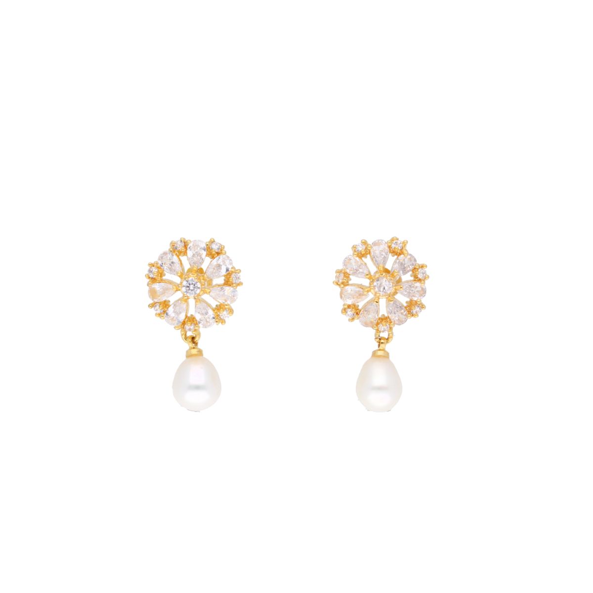 J Pearls Baheera Pearl Set - Real Pearl Jewelry - Swadesiicart