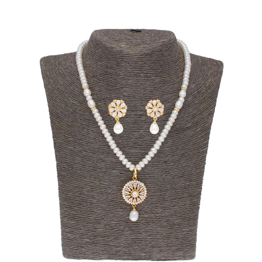 J Pearls Baheera Pearl Set - Real Pearl Jewelry