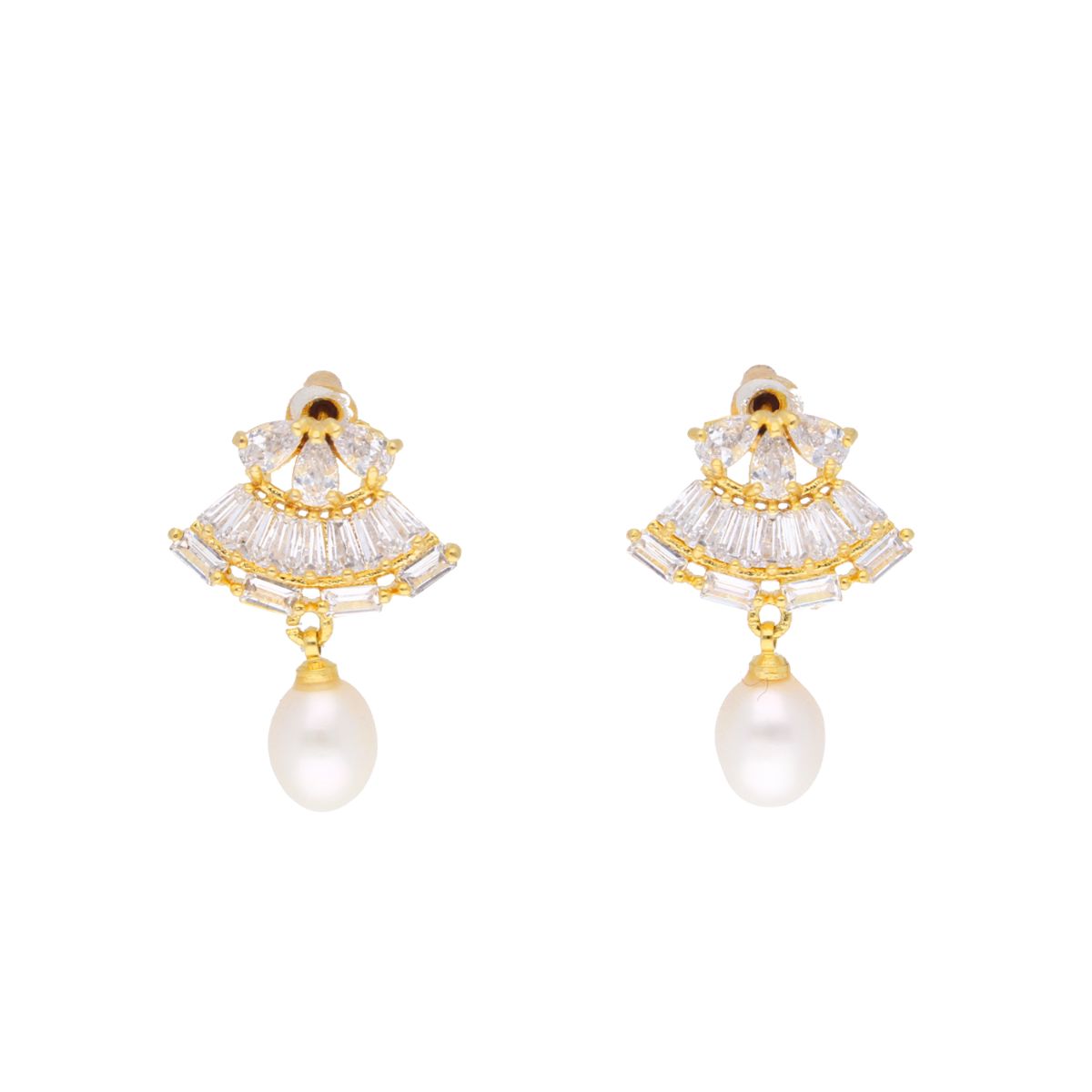 J Pearls Dharna Pearl Set - Real Pearl Jewelry - Swadesiicart