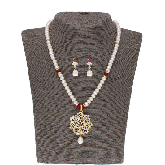 J Pearls Dheivachelvi Pearl Choler - Real Pearl Jewelry - J Pearls