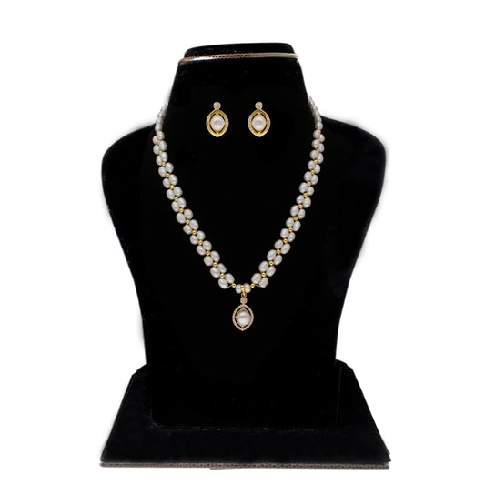 J Pearls Dhena 1 Line Pearl Sets - Real Pearl Jewelry - J Pearls