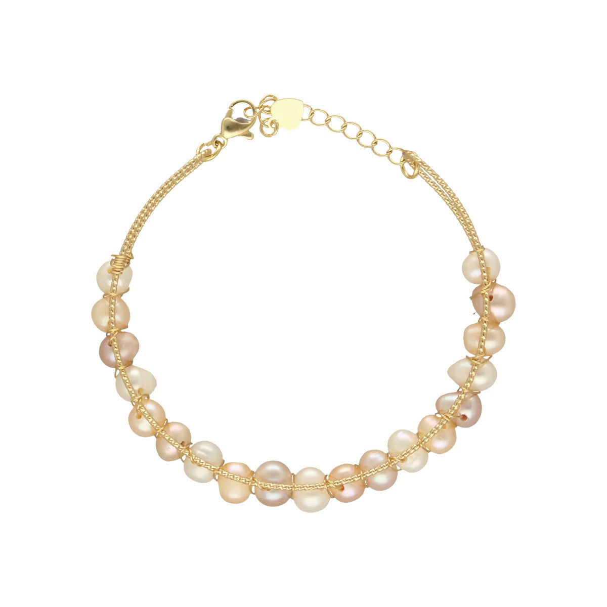 J Pearls Percy Pearl Bracelet - Swadesiicart