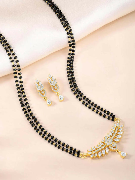 Joban Fashion Mangalsutra With Earrings For Women | Swadesiicart