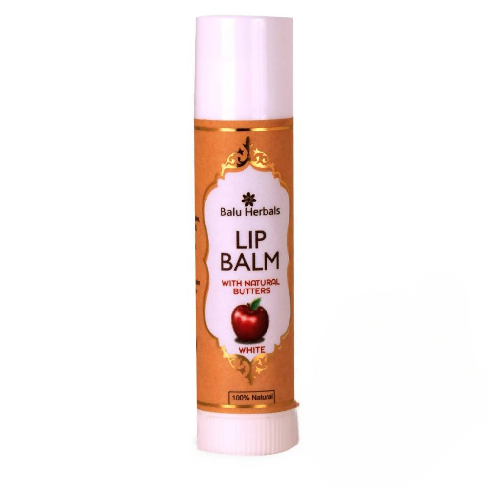 Balu Herbals Lip Balm For Men White - Balu Herbals