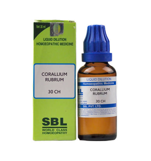 SBL Homeopathy Corallium Rubrum Dilution - Swadesiicart