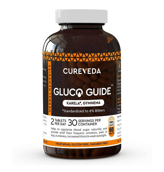 Cureveda Gluco Guide Tablets | Swadesiicart