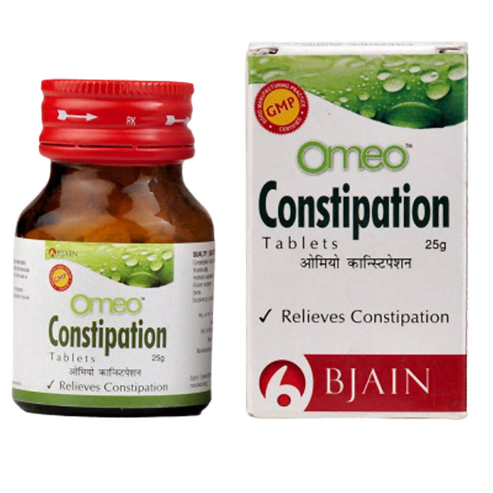 Bjain Homeopathy Omeo Constipation Tablets | Swadesiicart