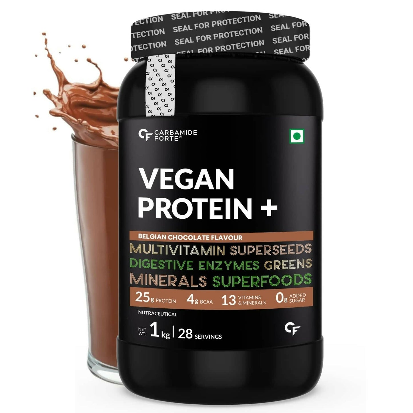 Carbamide Forte Vegan Protein+ Powder | Swadesiicart