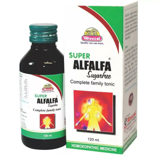 Wheezal Homeopathy Super Alfalfa Sugar Free Tonic - Swadesiicart