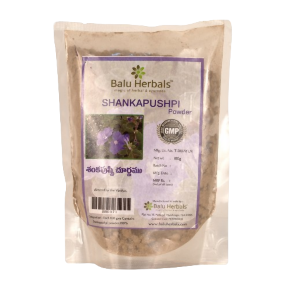 Balu Herbals Shankapushpi Powder - Balu Herbals