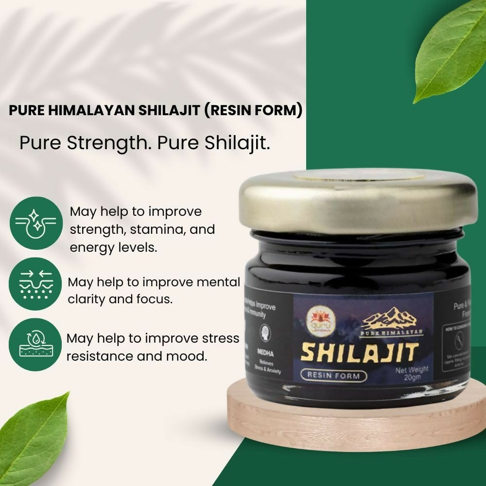 Guru Prasadam Pure Himalayan SJ Resin Form | Swadesiicart
