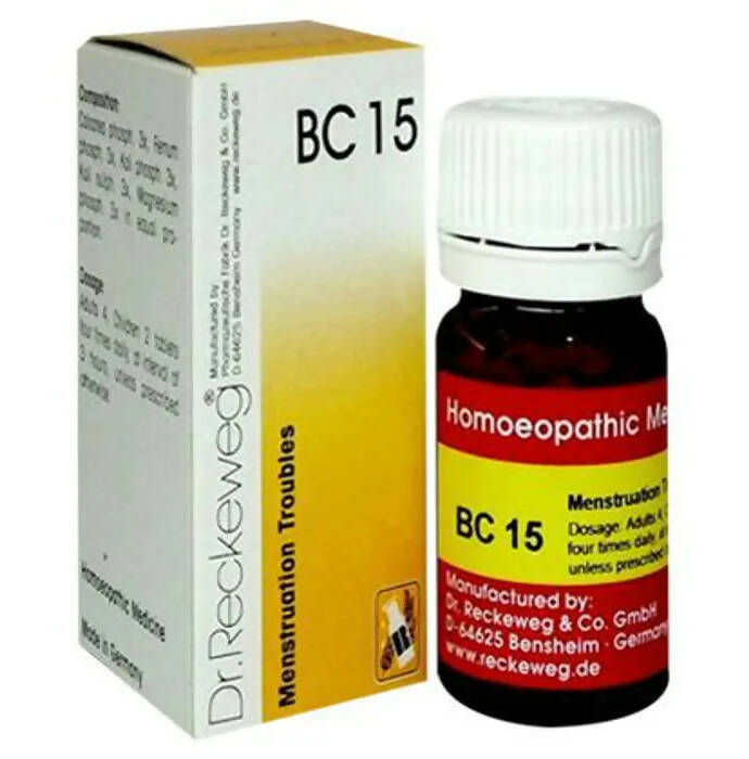 Dr. Reckeweg Bio-Combination 15 (BC 15) Tablets | Swadesiicart
