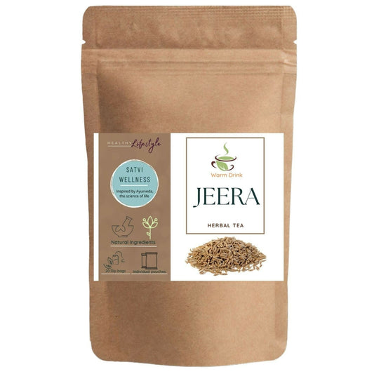 Satvi Wellness Jeera Tea Bags | Cumin Tea | Herbal Tea