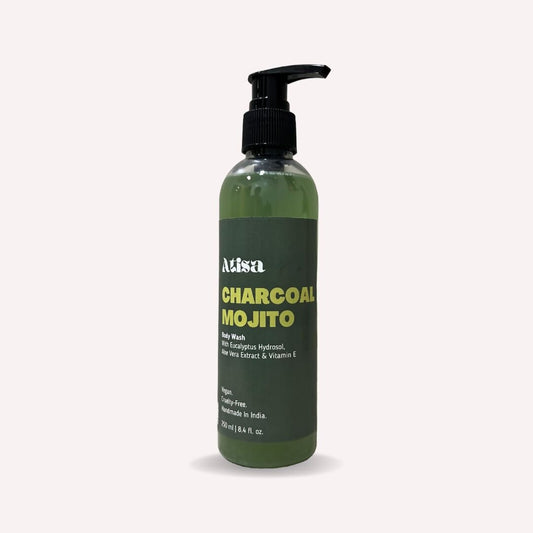 Atisa Charcoal Mojito Body Wash | Swadesiicart