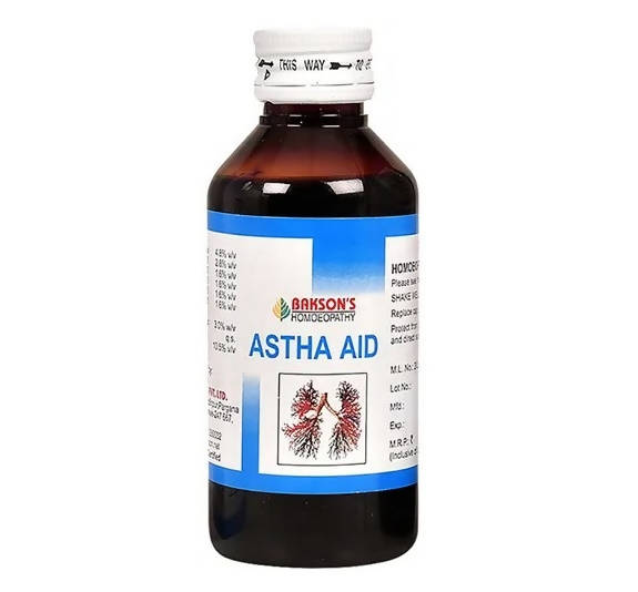 Bakson's Homeopathy Astha Aid Syrup | Swadesiicart