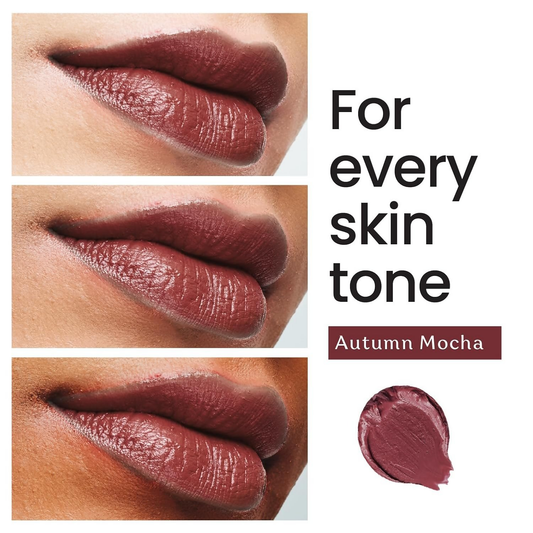 Color Cupid Velvety Intense Color 12-Hour Stay Bullet Lipstick - Autumn Mocha - Swadesiicart