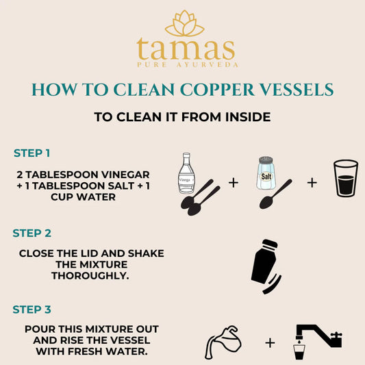 Tamas Q7 Meena Copper Water Bottle