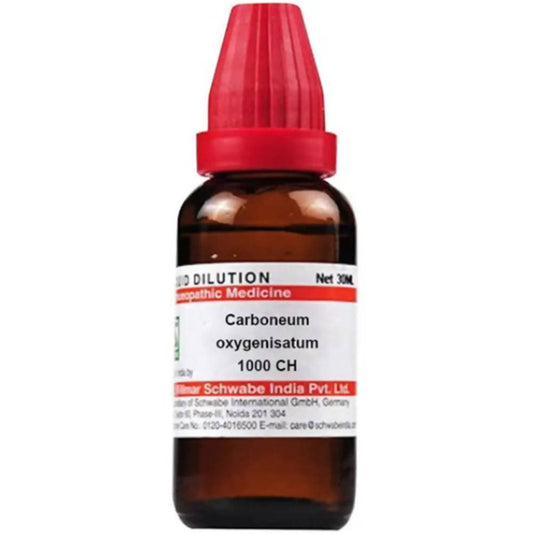 Dr. Willmar Schwabe India Carboneum Oxygenisatum Dilution | Swadesiicart