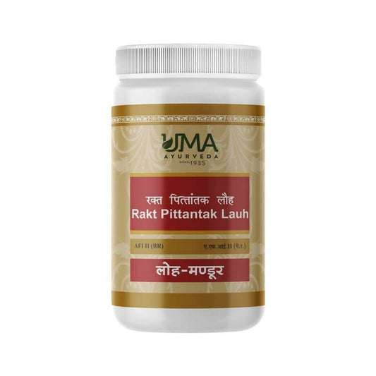 Uma Ayurveda Rakta Pittantak Lauha Tablets - Swadesiicart